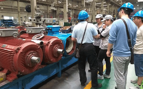 西安泰富西瑪電機(jī)開展安全月安全生產(chǎn)大檢查。